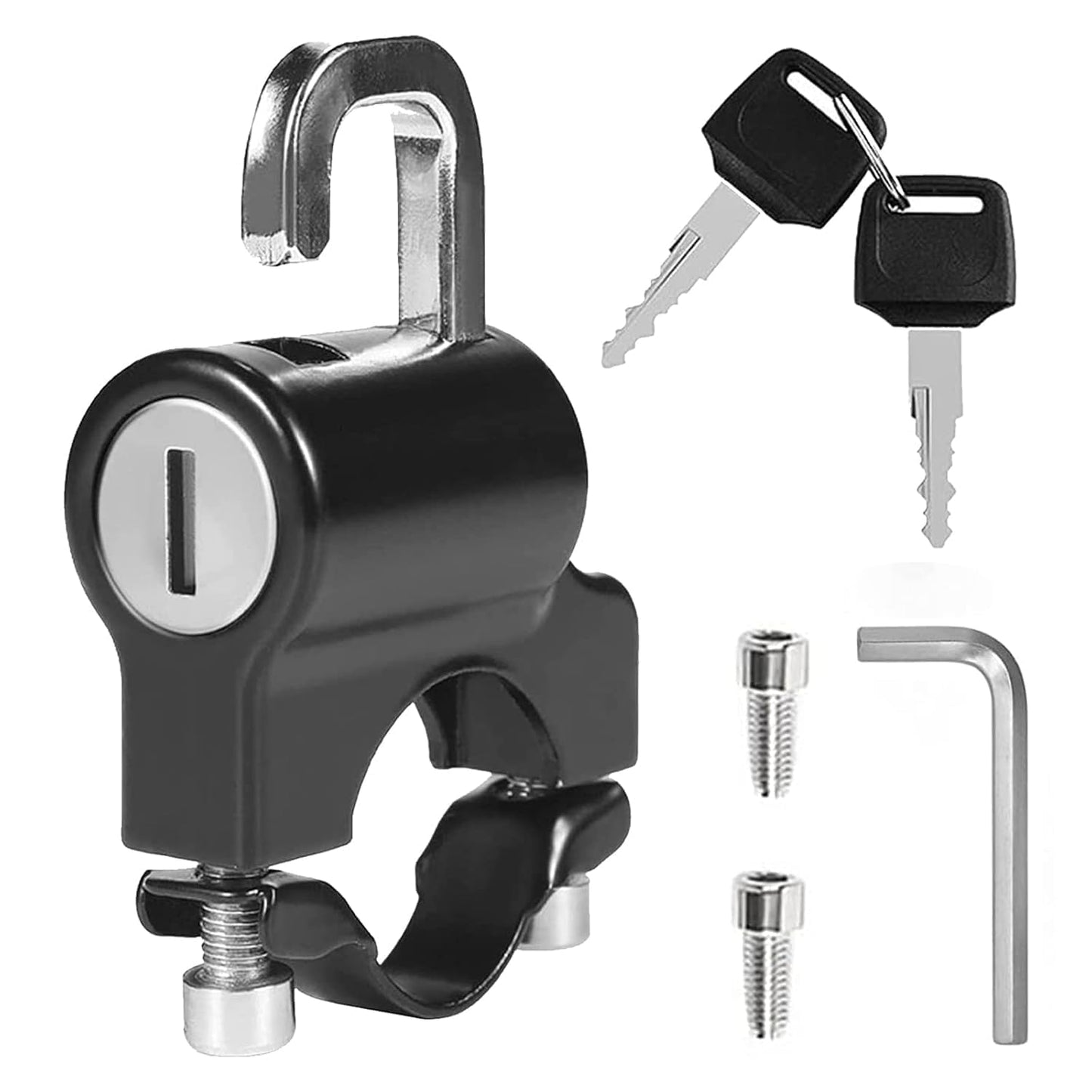 Anti-Theft Helmet Locker for Bikes – Universal Fit | Secure & Easy Lock