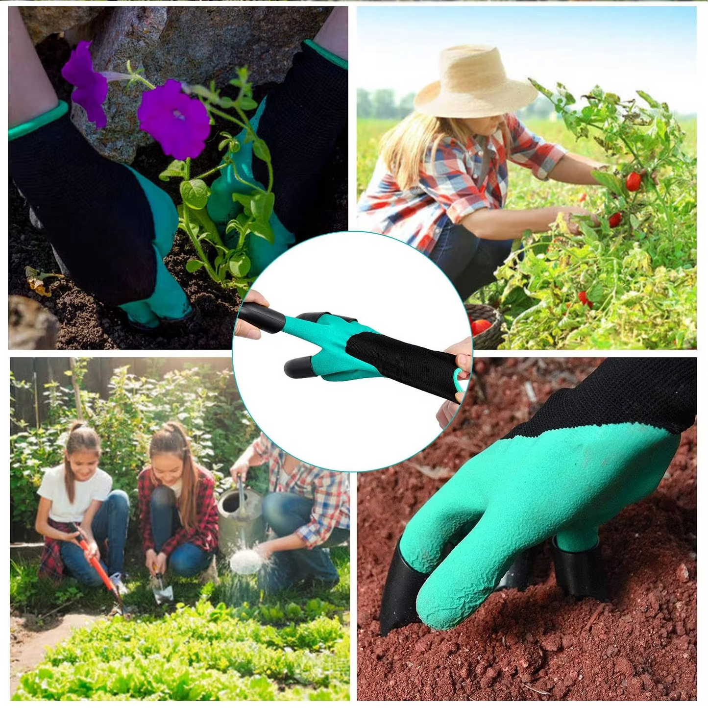 Magic Waterproof Gardening Gloves with Claws