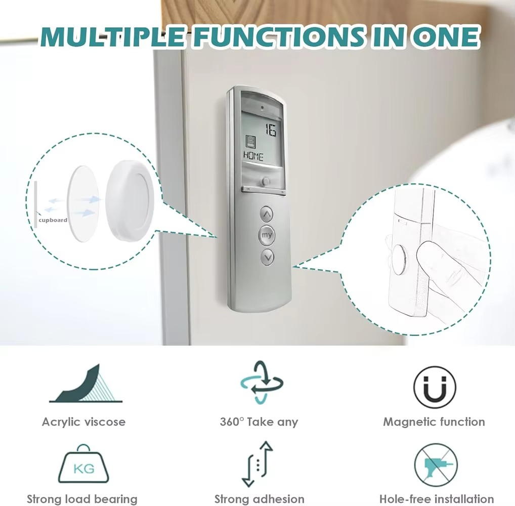 Magnetic Wall Mount Remote Holder