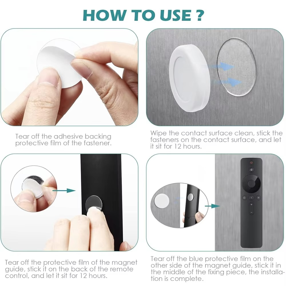 Magnetic Wall Mount Remote Holder