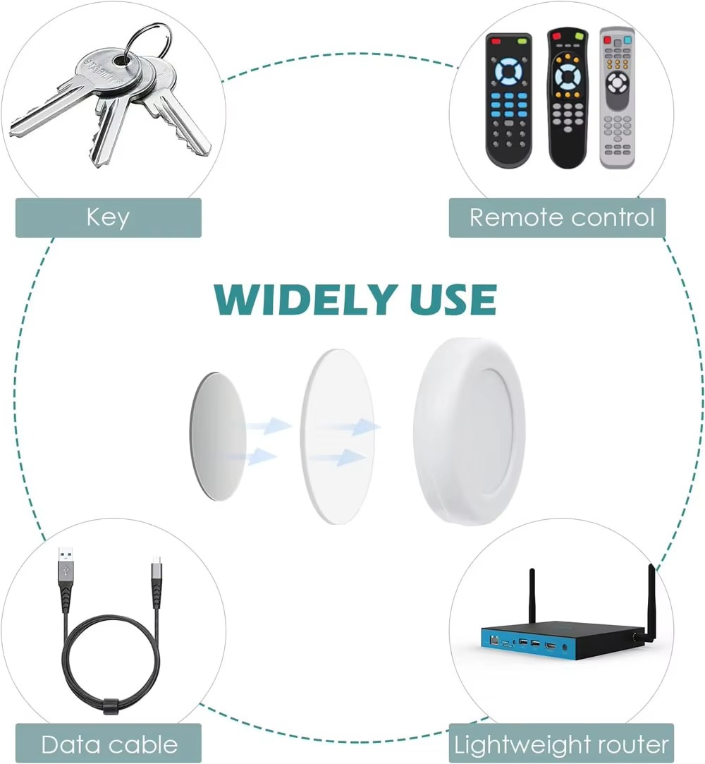 Magnetic Wall Mount Remote Holder
