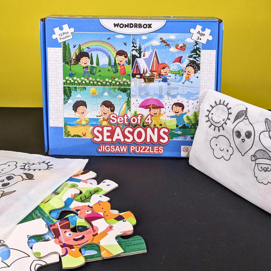 Seasons Jigsaw Puzzles for kids